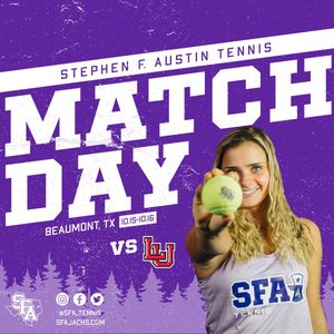 Image post by @SFA_Tennis on Twitter