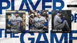 Image post by @Dodgers on Twitter