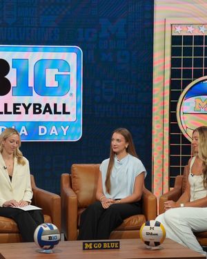 Image post by @umichvball on Instagram