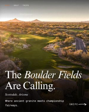 Image post by @epicgolftrips on Instagram