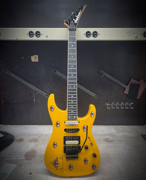 Image post by @officialjacksonguitars on Instagram