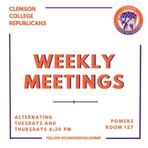 Image post by @clemsoncollegerep on Instagram