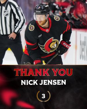Image post by @senators on Instagram