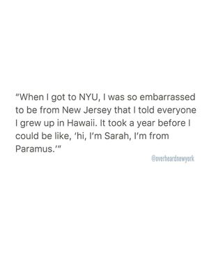 Image post by @overheardnewyork on Instagram