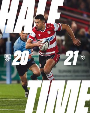 Image post by @officialgloucesterrugby on Instagram