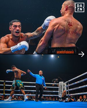 Image post by @daznboxing on Instagram
