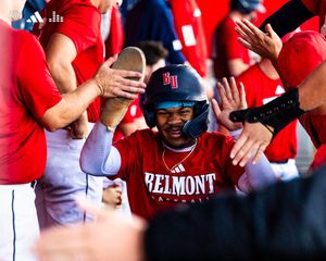 Image post by @BelmontBaseball on Twitter