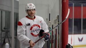 Video post by @capitals on Facebook