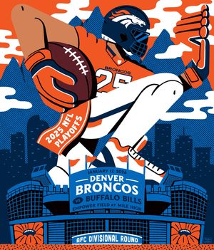 Image post by @broncos on Instagram