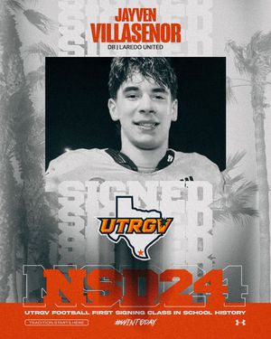 Image post by @utrgvfootball on Instagram