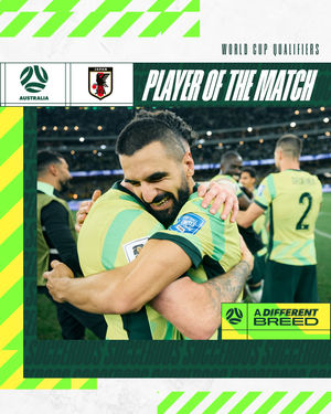Image post by @socceroos on Instagram