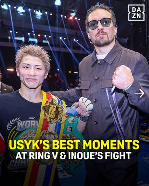 Image post by @daznboxing on Instagram