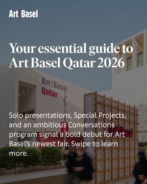Image post by @artbasel on Instagram