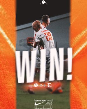 Image post by @clemsonmsoccer on Instagram