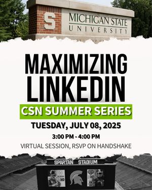Image post by @msu_careerservices on Instagram