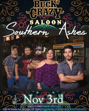 Image post by @SouthernAshesMusic on Facebook