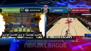 Image post by @NBA2KLeague on Twitter