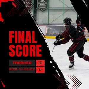 Image post by @trashedhockeyclub on Instagram