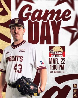 Image post by @txstatebobcats on Facebook