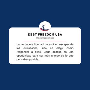 Image post by @debtfreedomusa on Instagram