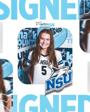 Image post by @nsu_vball on Instagram