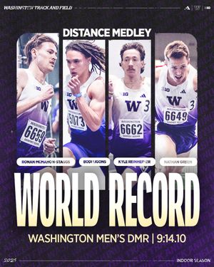 Image post by @UWTrack on Twitter/X