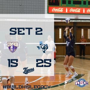 Image post by @ETBU_Volleyball on Twitter