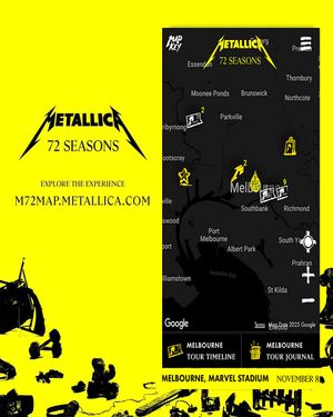 Image post by @metallica on Instagram