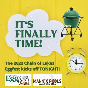 Video post by @chainoflakeseggfest on Facebook