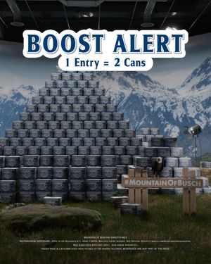 Image post by @BuschBeer on Twitter