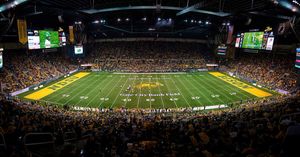 Image post by @ndsufootball on Instagram