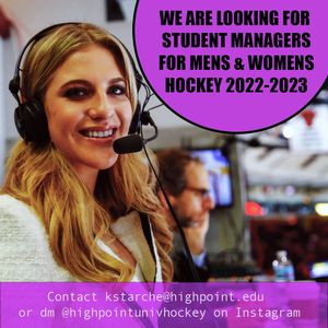 Image post by @hpuwomenshockey on Instagram