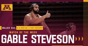 Image post by @gopherwrestling on Instagram