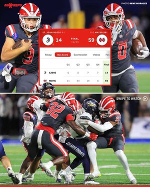 Image post by @maxpreps on Instagram