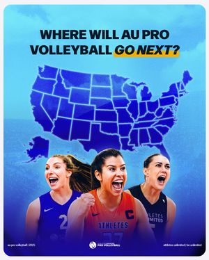 Image post by @auprovolleyball on Instagram