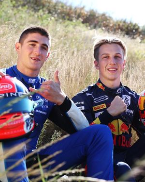Image post by @formula2 on Instagram