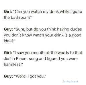 Image post by @overheardnewyork on Instagram