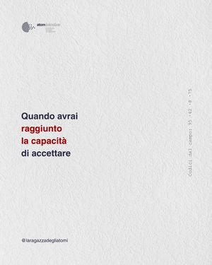 Image post by @laragazzadegliatomi on Instagram