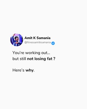 Image post by @fitnessamitksamania on Instagram