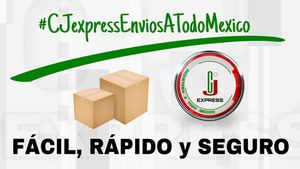 Image post by @cjexpress.paqueteria on Facebook