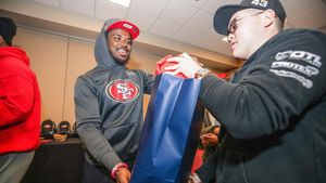 Image post by @49ersFoundation on Facebook