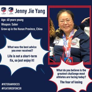 Image post by @usafencing on Instagram