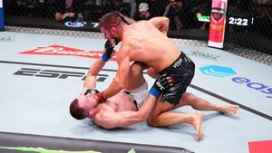 Image post by @ufc on Twitter