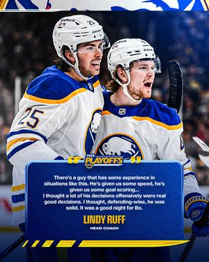 Image post by @BuffaloSabres on Twitter