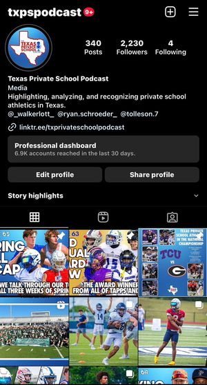 Image post by @TXPSPodcast on Twitter