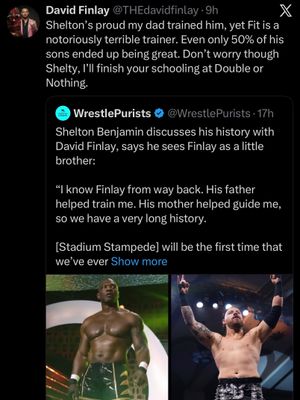 Image post by @thewrestlingclassic on Instagram