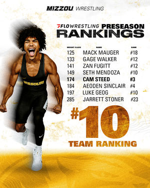 Image post by @mizzouwrestling on Instagram