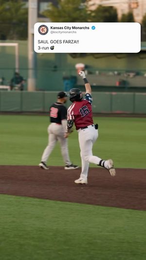 Video post by @kcmonarchsbaseball on Facebook