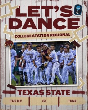 Image post by @texasstatebaseball on Instagram
