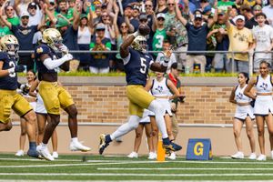 Image post by @ndfootball on Instagram